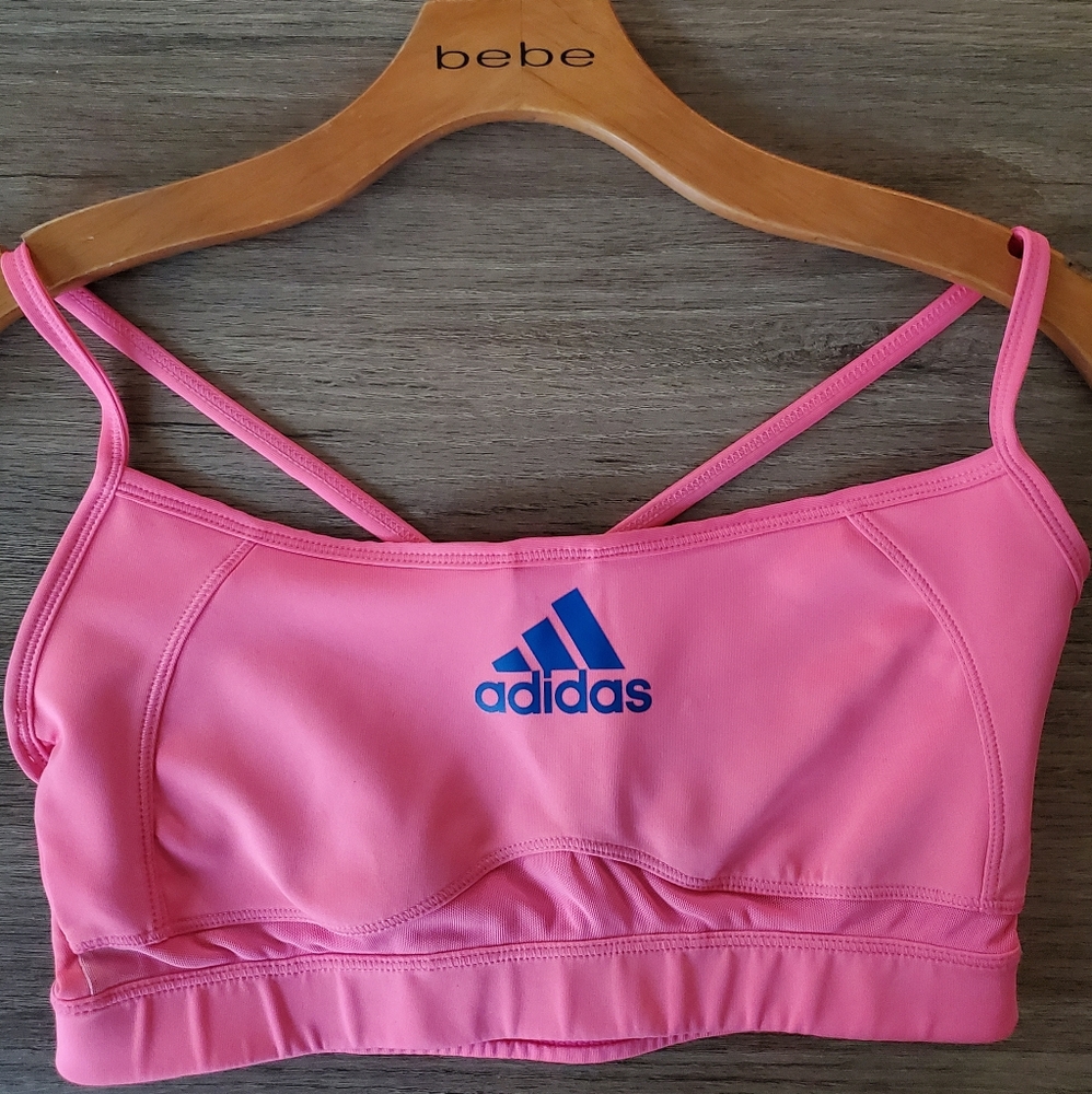 Adidas PINK racerback sportsbra